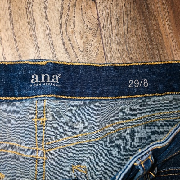 A.N.A. Cuffed Hem Denim Shorts - Picture 2 of 5